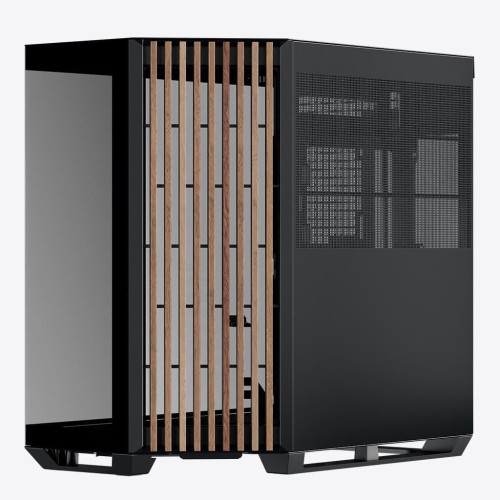 Obudowa PC APNX V1, Midi-Tower, ATX, Tempered Glass, Holz, schwarz-22580887