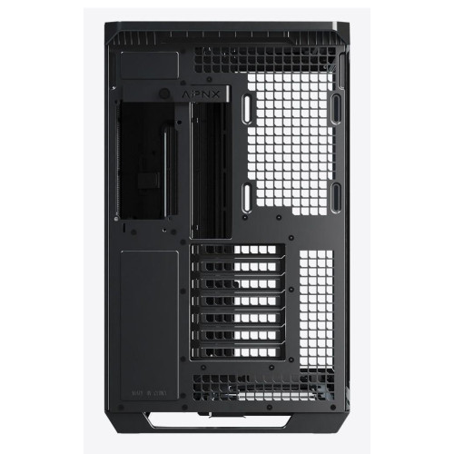 Obudowa PC APNX V1, Midi-Tower, ATX, Tempered Glass, Holz, schwarz-22580890