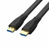 Kabel HDMI High Speed 2.0 4K 60Hz płaski; C11063BK-2M