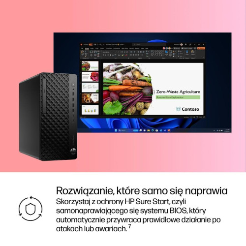 HP EliteDesk 8 Tower G1i Ultra 7 265 16GB DDR5 56000 SSD1TB Arc W11Pro 3Y OnSite-22608238