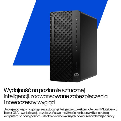 HP EliteDesk 8 Tower G1i Ultra 7 265 16GB DDR5 56000 SSD1TB Arc W11Pro 3Y OnSite-22608244