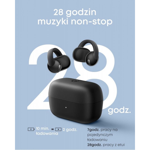 Słuchawki bezprzewodowe Bluetooth C50i czarne-22631590