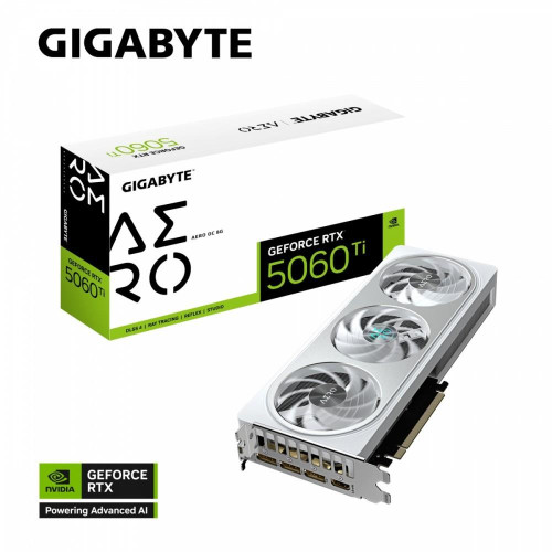 Karta graficzna GeForce RTX 5060 Ti AERO OC 8GB 128BIT GDDR7 HDMI/3DP-22631754