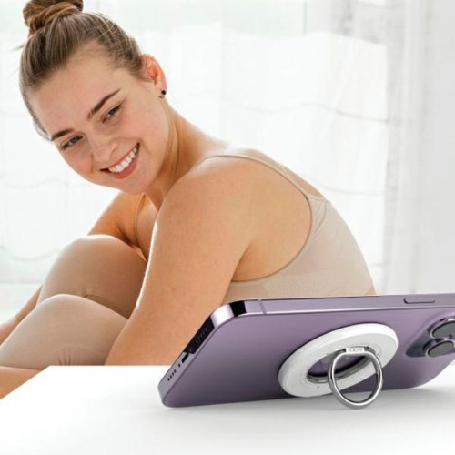 Uchwyt MagSafe ring stand BM-350 biały-22631963