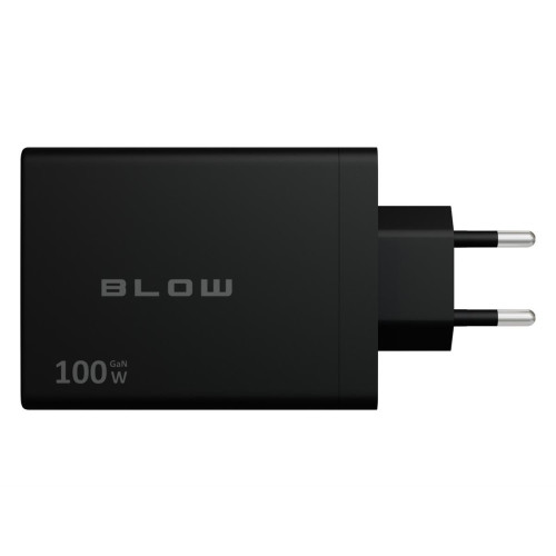 BLOW ŁADOWARKA SIECIOWA GNIAZDO USB-CX4 PD 100W GAN CZARNA-22648905