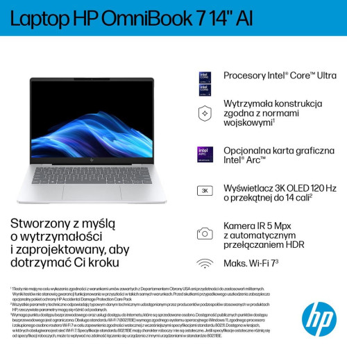 HP OmniBook 7 AI 14-fr0220nw Ultra 5 225U 14