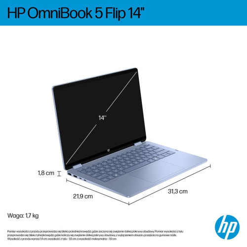 HP OmniBook 5 Flip 14-fp0004nw Core 5 120U 14