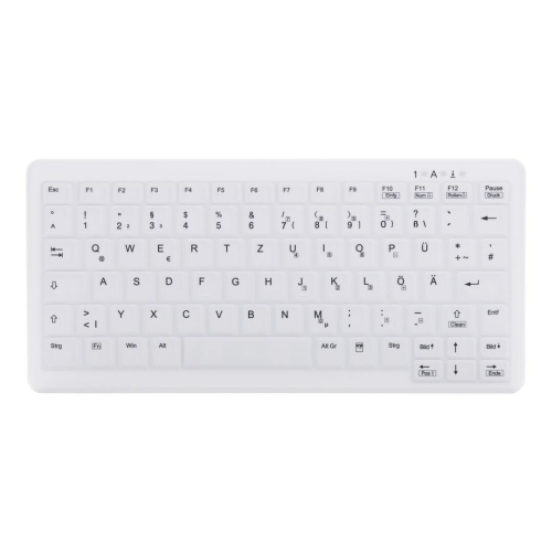 CHERRY AK-C4110 klawiatura Medyczna RF Wireless QWERTZ Niemiecki Biały