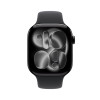 Apple Watch Series 11 OLED 46 mm Cyfrowy 416 x 496 px Ekran dotykowy 5G Czarny Wi-Fi GPS-22814370