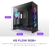 NZXT OBUDOWA H9 FLOW RGB+ MIDI TOWER Z OKNEM CZARNA-22880996