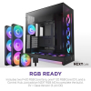NZXT OBUDOWA H9 FLOW RGB+ MIDI TOWER Z OKNEM CZARNA-22880997
