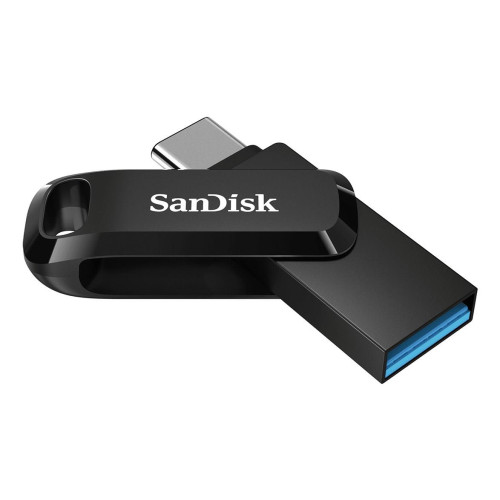 Pendrive SanDisk Ultra Dual GO SDDDC3-064G-G46 (64GB; USB 3.0, USB-C; kolor czarny)-22806005