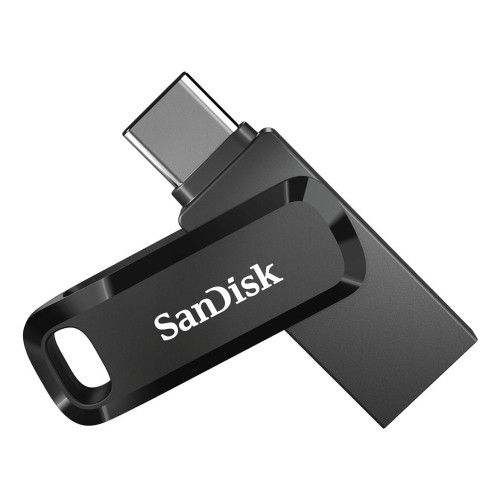 Pendrive SanDisk Ultra Dual GO SDDDC3-128G-G46 (128GB; USB 3.0, USB-C; kolor czarny)-988412