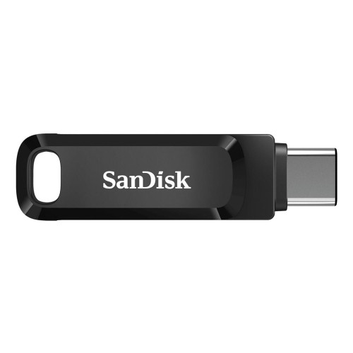 Pendrive SanDisk Ultra Dual GO SDDDC3-128G-G46 (128GB; USB 3.0, USB-C; kolor czarny)-22806038