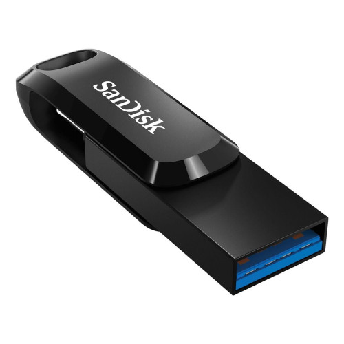 Pendrive SanDisk Ultra Dual GO SDDDC3-128G-G46 (128GB; USB 3.0, USB-C; kolor czarny)-22806040