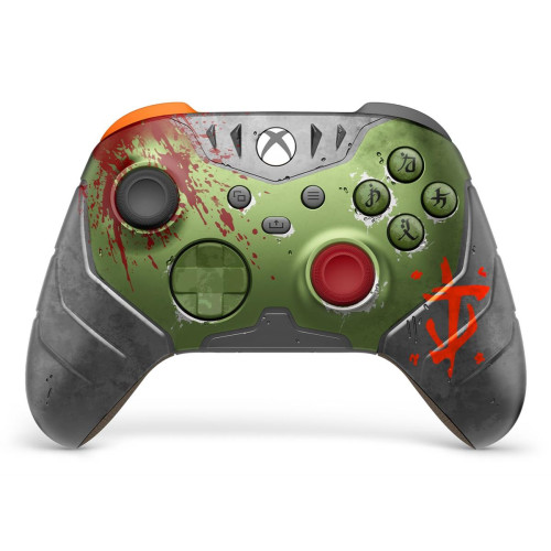 Microsoft Xbox kontroler bezprzewodowy DOOM ED.