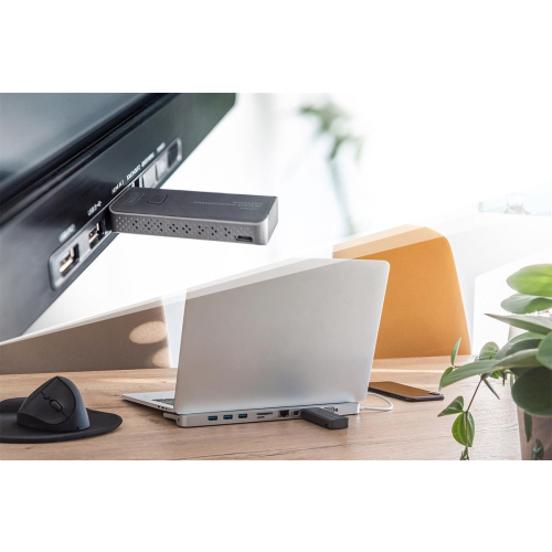 Przedłużacz/Extender HDMI prezentacyjny, bezprzewodowy 50m 1080p 60Hz 5GHz (zestaw)-22873187