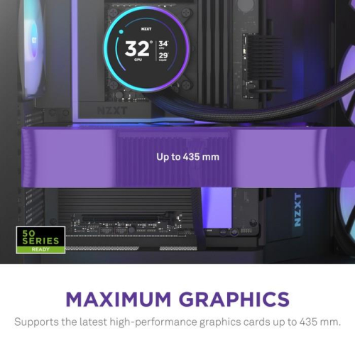 NZXT OBUDOWA H9 FLOW RGB+ MIDI TOWER Z OKNEM CZARNA-22880999