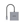 Unitek V1404A Adapter USB-C na 2x port DP 1.4 8K 60Hz-22920016