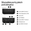 Stacja dokująca + zasilacz HP USB-C Dock G6 100W czarna 9X3V1UT#ABB-22926535