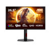 AOC G4 Q27G4ZDR monitor komputerowy 67,3 cm (26.5") 2560 x 1440 px Quad HD QD-OLED Czarny, Czerwony