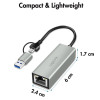 Adapter USB-C do Gigabit Ethernet + USB-22960693