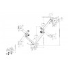 Ramię biurkowe podwójne z zaciskiem i sprężyną mechaniczną 2x LCD max. 35