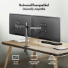 Uchwyt do monitora 2x 17-32',10kg max na ramie-22962854