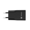 NATEC ŁADOWARKA SIECIOWA RIBERA GAN SLIM 1X USB-A + 1X USB-C 20W CZARNA-22992256