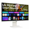 LG MyView Smart monitor komputerowy 80 cm (31.5") 3840 x 2160 px 4K Ultra HD LCD Biały