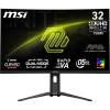 MSI MAG 321CUPDF monitor komputerowy 80 cm (31.5") 3840 x 2160 px 4K Ultra HD LCD Czarny