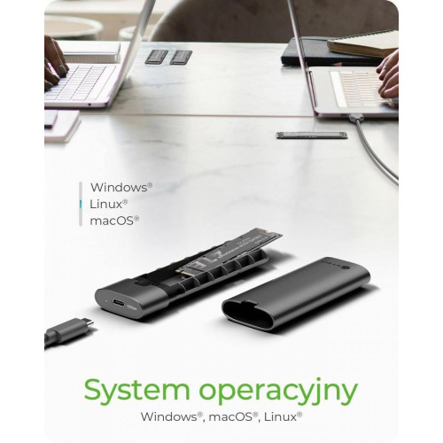 Obudowa dysku IB-1806MT-CU31 M.2 NVMe SSD 10 Gbps-22903421