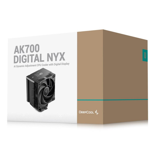 DeepCool AK700 Digital NYX Procesor Chłodnica powietrza 12 cm Czarny 1 szt.-22915090