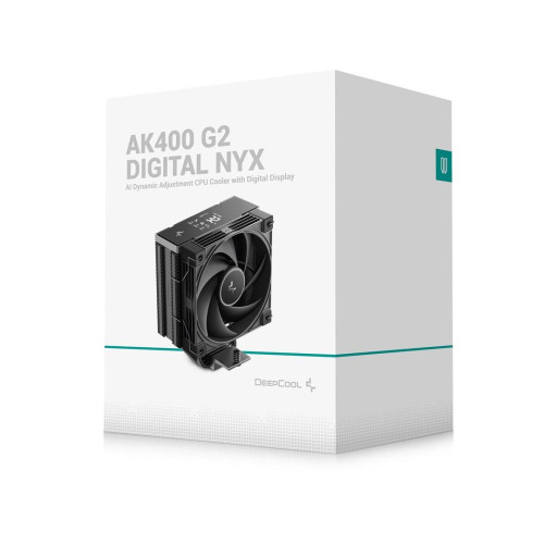 DeepCool AK400 G2 Digital NYX Procesor Chłodnica powietrza 12 cm Czarny 1 szt.-22915139