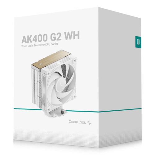 DeepCool AK400 G2 WH Procesor Chłodnica powietrza 12 cm Biały 1 szt.-22915149
