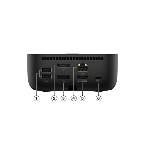 Stacja dokująca + zasilacz HP USB-C Dock G6 100W czarna 9X3V1UT#ABB-22926524