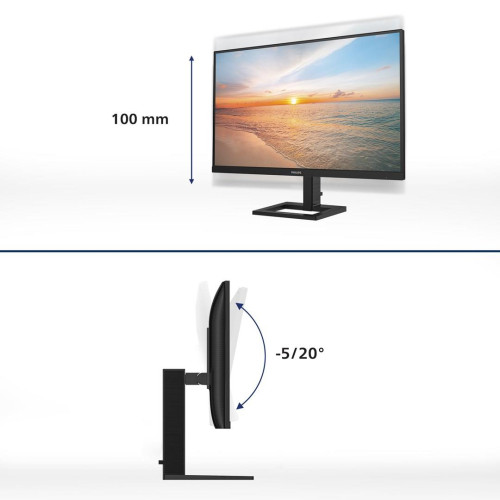 MONITOR PHILIPS LED 23,8