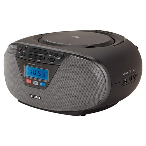 AIWA Boombox BBTU-400BK CD/FM RDS/USB/BT czarny-22932206