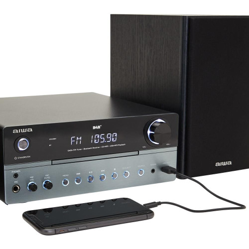 AIWA wieża MSBTU-700DAB 2x25W czarna-22932249