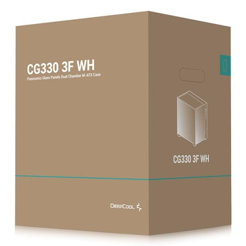 DeepCool CG330 3F WH Tower Biały-22933533