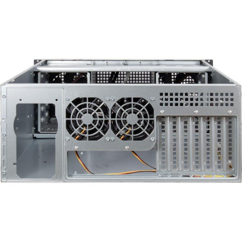Inter-Tech 4U 40248 - Szafa serwerowa - Szary - ATX - micro ATX - Mini-ATX - Mini-ITX - SSI CEB - Stal - Alarm - Dysk tw