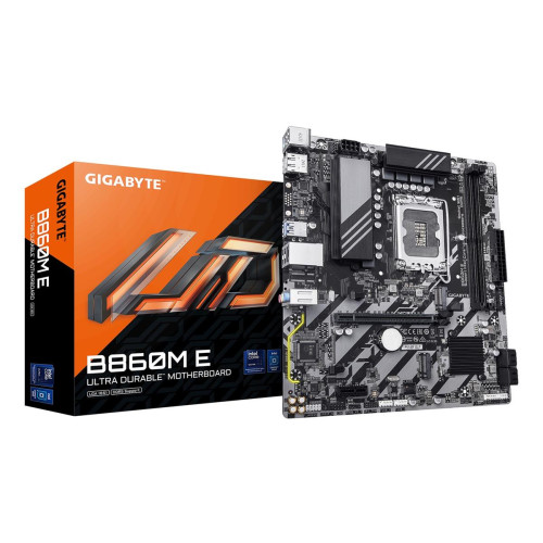 GIGABYTE B860M E płyta główna Intel B860 LGA 1851 (Socket V1) micro ATX