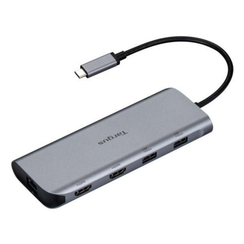 Targus DOCK427GL stacja dokująca Przewodowa USB 3.2 Gen 2 (3.1 Gen 2) Type-C Szary-22935663