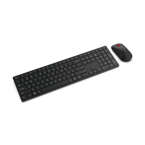 Lenovo 4X31S04848 klawiatura Dołączona myszka Biuro RF Wireless + Bluetooth Belgijski Czarny-22935946