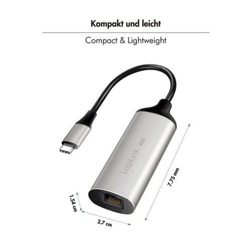 Adapter ethernet USB-C/ M 3.2 Gen1 do RJ45-22960686