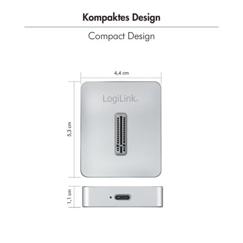 Stacja dokująca dla M.2 NVMe, USB 3.2 Gen2-22962330