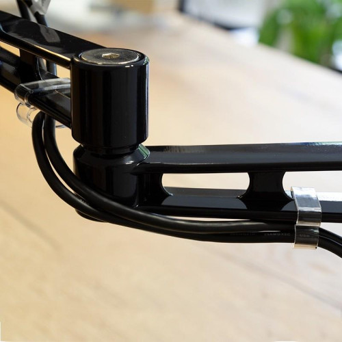 Podwójny uchwyt na monitor 13-26 cali, aluminiowy-22963019