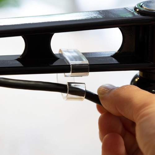 Podwójny uchwyt na monitor 13-26 cali, aluminiowy-22963020