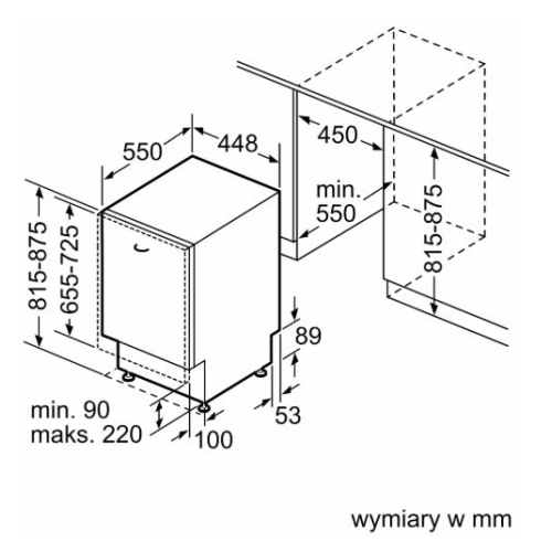 Zmywarka SPV4HKX12E Serie 4 Home Connect-22964001