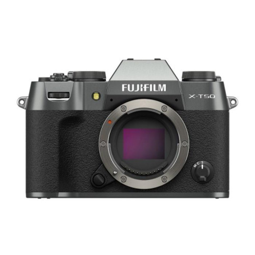 Fujifilm X -T50 Obudowa bezlusterkowca 40,2 MP X-Trans CMOS 5 HR 7728 x 5152 px Ciemnoszary